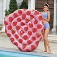 thumbnail image 3 of Bestway: H2OGO! Scentsational Raspberry - Pool Float - Inflatable Water Lounge, Fruity Scented Fragrance, Large Design, Party Decoration, 396lb Cap, 3 of 9