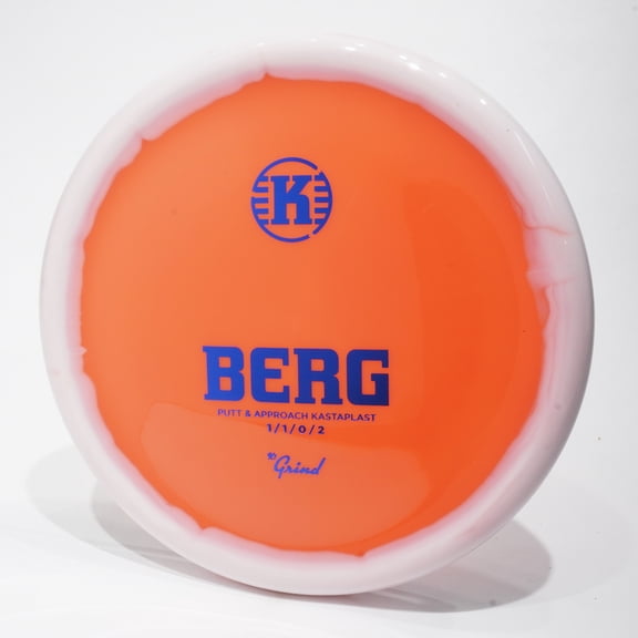 Kastaplast K1 Grind Berg Disc Golf Putter & Approach Disc, Pick Color/Weight [Stamp & Exact Color May Vary]