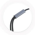 thumbnail image 3 of NICEXMAS Audio Cable for TV 2M Aux Cord Black with Dual Splitter and Broad Device Compatibility, 3 of 5