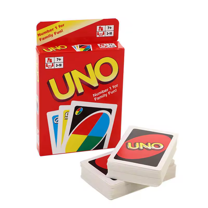 thumbnail image 1 of UNO Original - Juego de Cartas Familiar - Clásico - Baraja Multicolor de 112 Cartas - De 2 a 10 Jugadores - para Niños y Adultos, 1 of 6