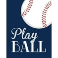 thumbnail image 2 of Robinson, Tamara 20x24 White Modern Wood Framed Museum Art Print Titled - Play Ball, 2 of 4