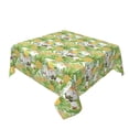 thumbnail image 2 of Wukai Gnome and Pineapple Waterproof Tablecloth for Kitchen Dining, Fits Square Tables for 2-4 Seats -54"x54", 2 of 7