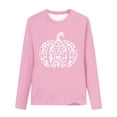 thumbnail image 3 of YUANxueke Girls Thanksgiving Long Sleeve Shirts Casual Printed Crewneck Soft Comfy Tee Tops for 3-15 Years, 3 of 5