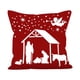 thumbnail image 1 of Fundas de Almohada de Navidad Funda de Almohada Super Suave de Navidad, Funda de Almohada de Sofá Impresa de Santa Claus, Funda de Cojín de Decoración de Estudio de Santa Claus, 1 of 4