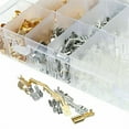 thumbnail image 2 of 900 Gold+Silver Male Female Spade Terminals Electrical Wire Crimp Connectors Kit, 2 of 9