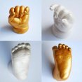 thumbnail image 3 of Kit Mini Empreintes de Mains et Pieds Bébé en Plâtre 3D, 3 of 3
