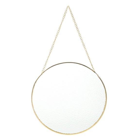 COSMOBETTY DIY Round Suncatcher with Iron Chain for Home Decor 1Pack