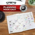 thumbnail image 3 of PlanAhead Home/Office 2-Year Monthly Planner, January 2022 - December 2023, 8.5 x 11 Inches (Painted Floral), 3 of 5