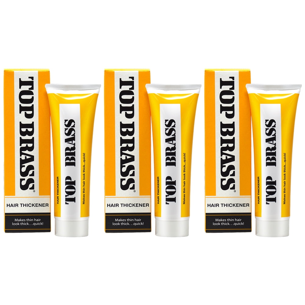 Top Brass Hair Thickener 84.5g/3oz (Pack of 3)