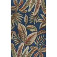 thumbnail image 1 of HomeRoots 349757 5 x 7 ft. 6 in. Polyester Ink Blue Area Rug, 1 of 1