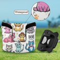 thumbnail image 6 of Haosy Cartoon Cats with Hat Golf Mallet Putter Cover Strong Magnetic Leather Golf Club Headcover Closure, 6 of 7