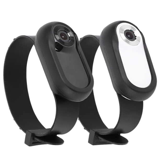 HD 1080P Dog Tracker Collar Dog Cat Pet Camera Collar Mini Body Cam (White)