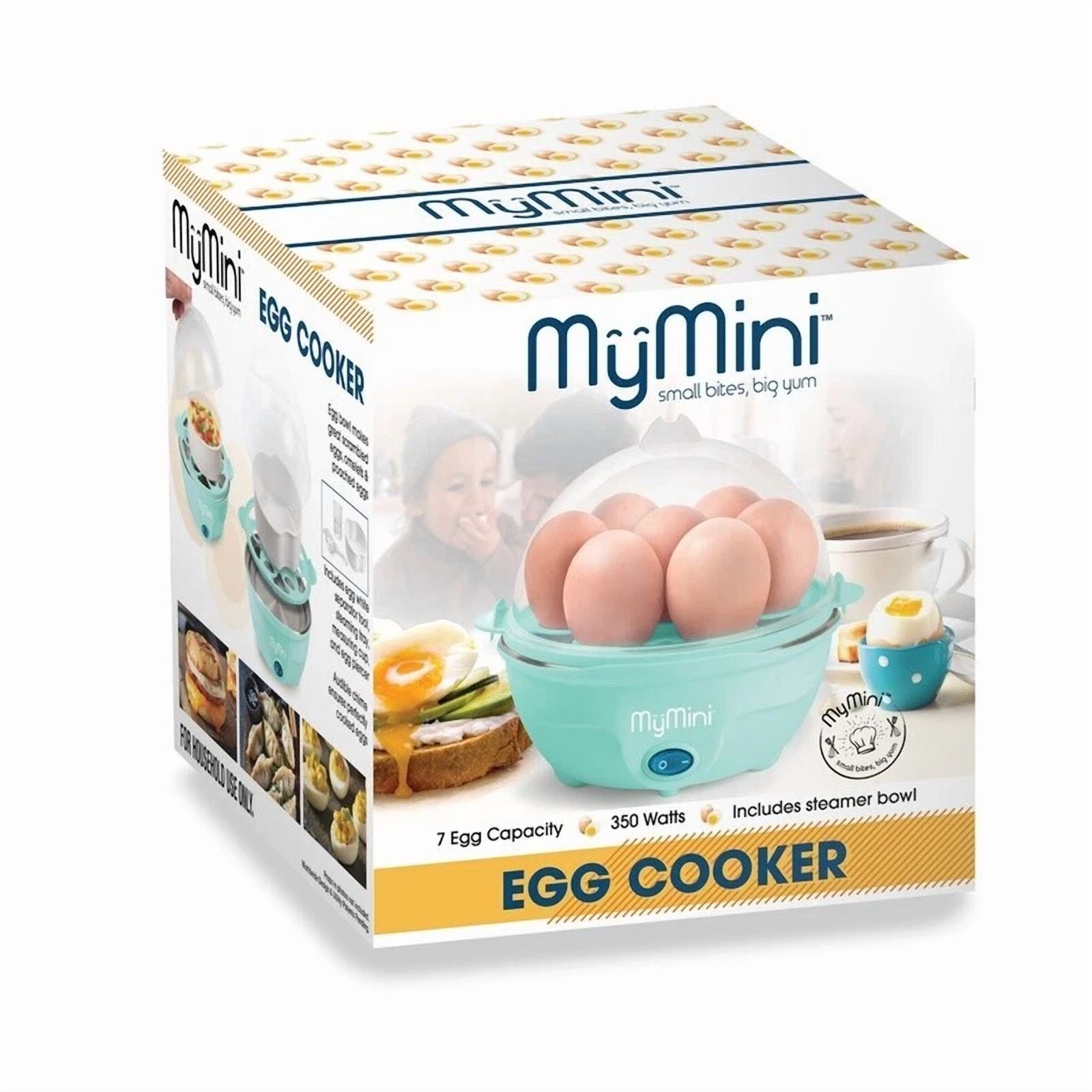 KLYNE - Premium 7 Egg Cooker One Touch Poached Hard Boiled Steamer Easy Clean Kitchen Us