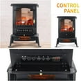 thumbnail image 6 of VOLTORB Freestanding Electric Fireplace Heater Stove with Remote (3 Pack), 6 of 12