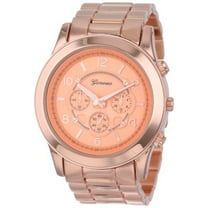 Geneva Women's 2365-Rosegold-Gen "Boyfriend" Watch