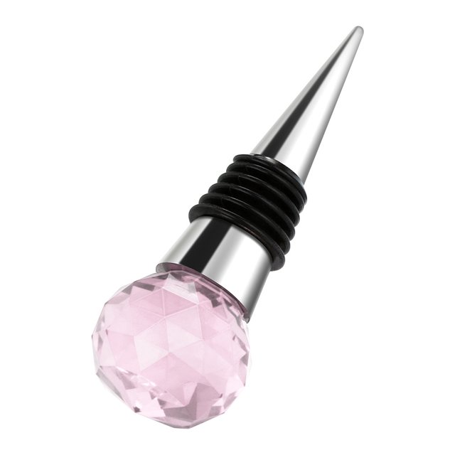 Tapón De Acero Inoxidable Con Diamantes Para Botellas De Champán Y Vino Espumoso Sea