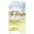 thumbnail image 3 of Goldberger, Jennifer 11x18 Black Modern Framed Museum Art Print Titled - Split Treeline I, 3 of 5