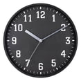 thumbnail image 3 of Japceit Mute Wall Clock Creative Fashion Living Room Three-dimensional Digital Scale Clock Plastic Clock 10 Inch 25CM, 3 of 9