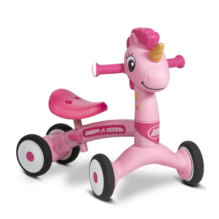 Radio Flyer, Lil' Racers: Sparkle the Unicorn Ride-on for Girls