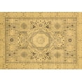 thumbnail image 1 of Ahgly Company Indoor Rectangle Abstract Brown Modern Area Rugs, 7' x 10', 1 of 4