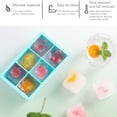 thumbnail image 5 of Wovilon Ice Cubes Tray Ice Lattice Silicone Ice Tray With Lid Summer New Product Ice Mold Creative For Kitchen Wholesale Hot Selling, 5 of 8
