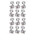 thumbnail image 4 of Matsuzay Paquete de 6 clavijas de afinación para guitarra de de 6 cuerdas, afinadores de guitarras, perillas de repuesto, accesorios 3 izquierda 3 Type1 NO1 Matsuzay CBP232550, 4 of 6