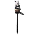 thumbnail image 2 of Solar Powered Garden LED Lights Panda Animal Lawn Ornament Waterproof Lamp, 2 of 8