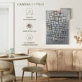 thumbnail image 5 of Elephant Stock Composition No Iv Wall Art - Vertical Canvas Wall Art - Living Room Wall Decor - Abstract Canvas - Blue And Pink Decor By Piet Mondrian - 8" x 12", 5 of 8