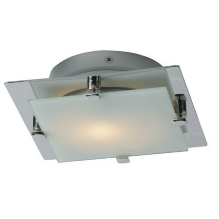 ET2 E20532 Piccolo Single-Bulb Flush Mount Indoor Ceiling Fixture - Glass Shade
