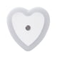 thumbnail image 1 of 1 Uds. Sensor de Control de luz luz Led nocturna forma de corazón de amor, 1 of 5