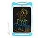 thumbnail image 2 of Bewildely Tableta de escritura LCD de 8,5/12 pulgadas, tablero de dibujo LCD para niños, almohadilla de pintura eléctrica para niños, tableta de dibujo Juguetes Educativos Azul 12 pulgadas Bewildely FN000251-04B, 2 of 6