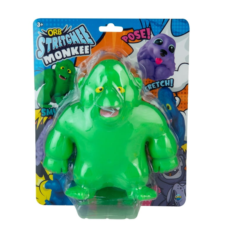 ORB Funkee Monkee Ultra Stretchee Monkee Squishy Monkey Toy (Green