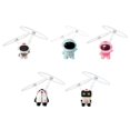 thumbnail image 1 of Flying Astronaut Robot Toys - Aviones ligeros de material ABS (blanco), 1 of 6