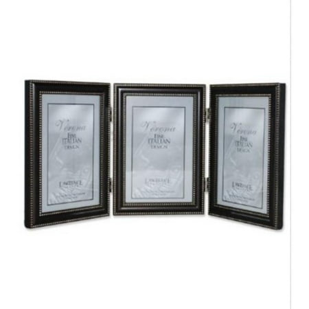 lawrence frames rubbed hinged beading triple vertical bronze frame oil