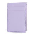 thumbnail image 2 of Feishell Unisex Self Adhesive Credit Card Holder, Leather, Purple, 2 Pack, 2 of 6