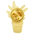thumbnail image 3 of PinMart's Cute Aloe Plant Trendy Enamel Lapel Pin, 3 of 3