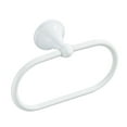 thumbnail image 1 of Rust Proof Towel Ring White For Hanging Towels 1Pack 8.3X5.1In, 1 of 8