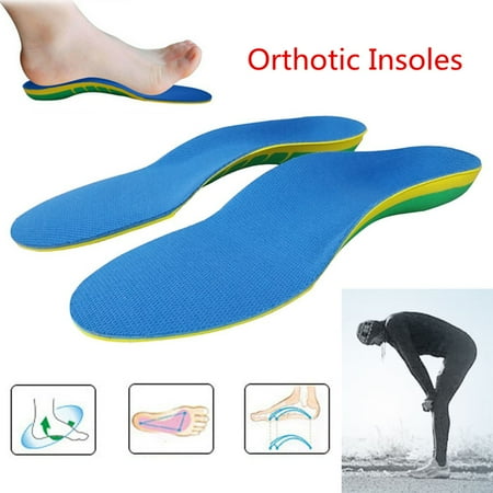 - Pair Orthotic Shoes Insoles Insert High Arch Support Pad Accessory Women Men S L