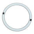 thumbnail image 1 of 1 Unidad de de Plástico para Lente 24-70mm Repuesto de Reparación para Cámara jinwen Cubierta decorativa delantera del anillo, 1 of 7