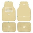 thumbnail image 5 of FH Group Doe 16 4-Piece Faux Rabbit Fur, Universal Fit Beige Car Floor Mats with Air Freshener, 5 of 8