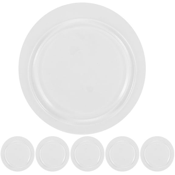 Transparent PU Dashboard Accessories with Nonslip Grip for Car Use 6pcs Small Items Holder