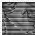 thumbnail image 4 of Soimoi Velvet Fabric Horizontal Stripe Print Fabric by The Yard 58 Inch Wide, 4 of 5