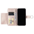 thumbnail image 4 of Funda tipo billetera GANGXUN para Xiaomi POCO M5S 4G – Tapa abatible con correa para mujer, 4 of 5