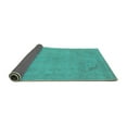 thumbnail image 2 of Ahgly Company Indoor Rectangle Oriental Turquoise Blue Industrial Area Rugs, 2' x 5', 2 of 4