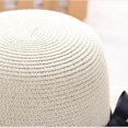 thumbnail image 5 of Nuevo Sombrero de paja de ala ancha de verano plegable para el sol de playa flexible para mujer, 5 of 5