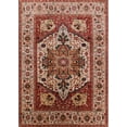 thumbnail image 1 of Ahgly Company Machine Washable Indoor Rectangle Industrial Modern Tomato Red Area Rugs, 3' x 5', 1 of 7