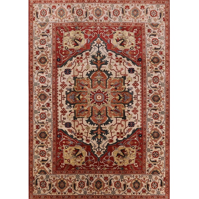 Ahgly Company Tapis Rectangulaire Lavable en Machine Industriel Moderne Rouge Tomate, 5 Pieds x 7 Pieds