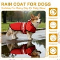 thumbnail image 4 of Uxcell Dog Raincoat, Dog Rain Jacket Waterproof Pet Rain Coat with Hooded Leash Hole,  (Blue, L), Intended for Puppies, 4 of 7