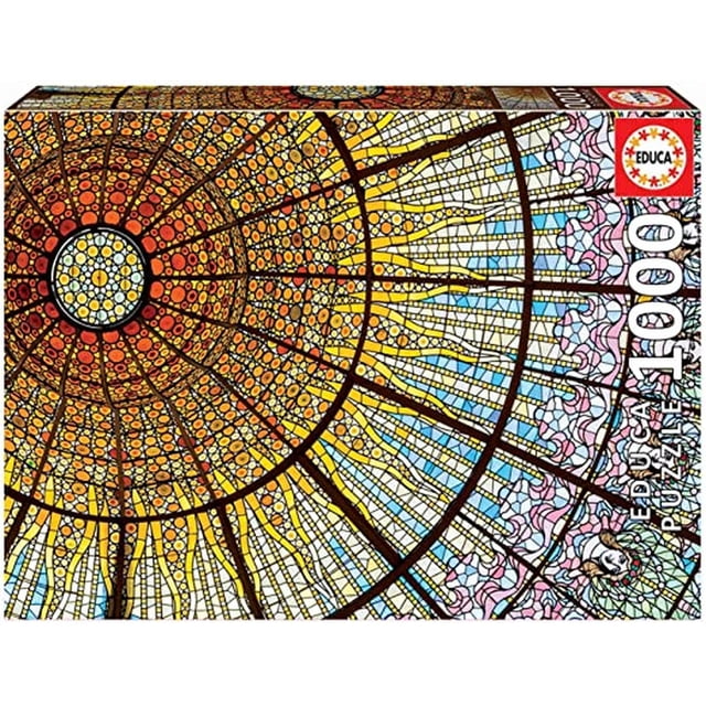 Rompecabezas EDUCA Palacio de musica Catalana 1000 piezas 68 x 48 cm