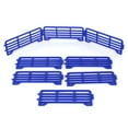 thumbnail image 2 of 1/64 Pack of 8 Blue Short Fence Links,  3D Printed Farm Model RW-30, 2 of 4